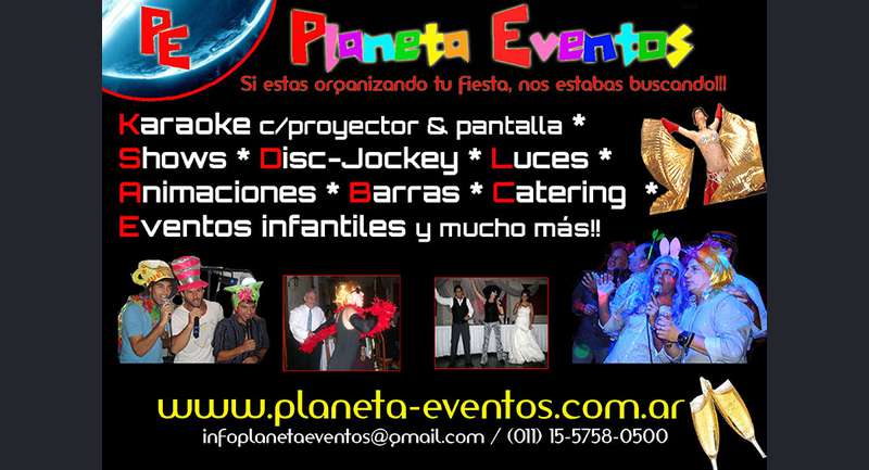 Animaciones Planeta Eventos