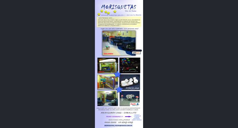 Morisquetas - Salón de Fiestas